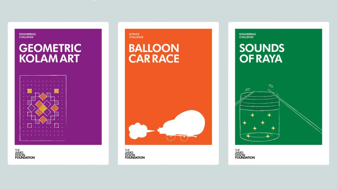 Dyson Art, Balloon Car Race, and Dyson Music